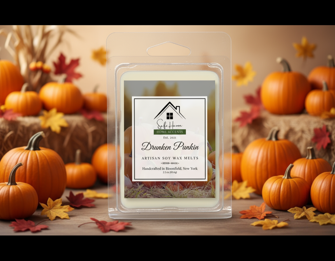 Drunken Punkin Soy Wax Melts