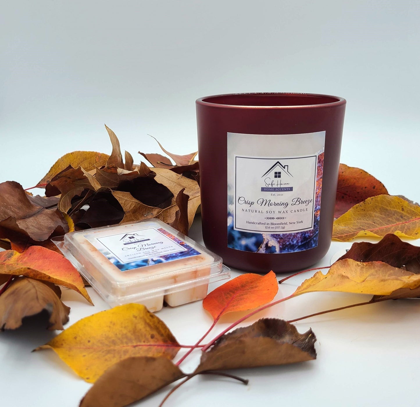 Crisp Morning Breeze Natural Soy Wax Candle