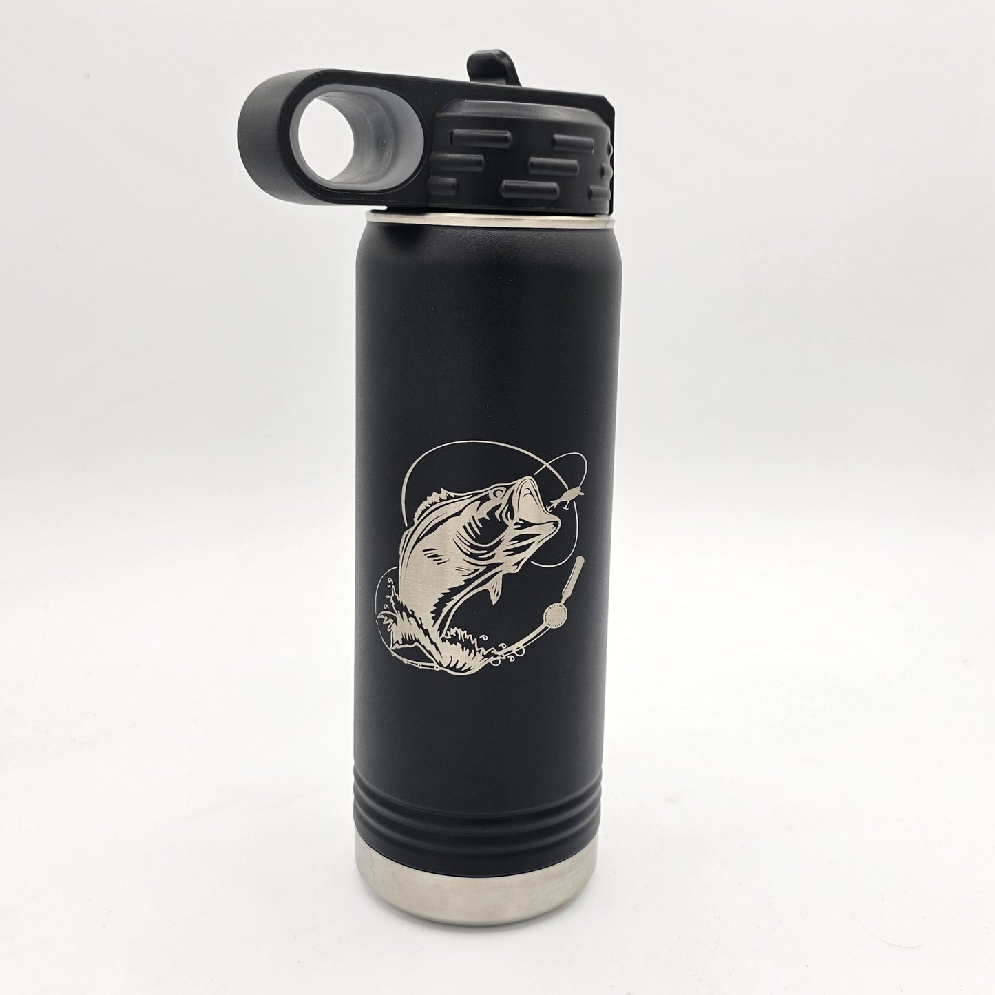 Fish On Stainless Steel Water Bottles
