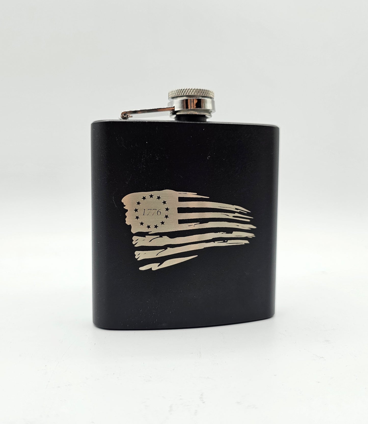 American Flag Flask