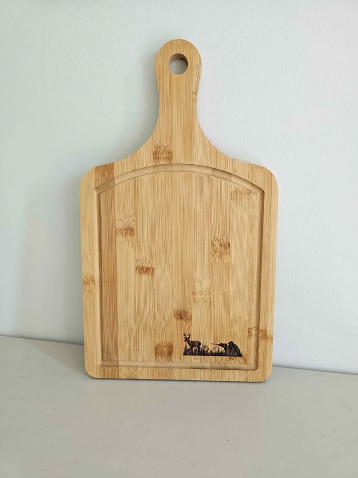 Paddle Bamboo Cutting Board