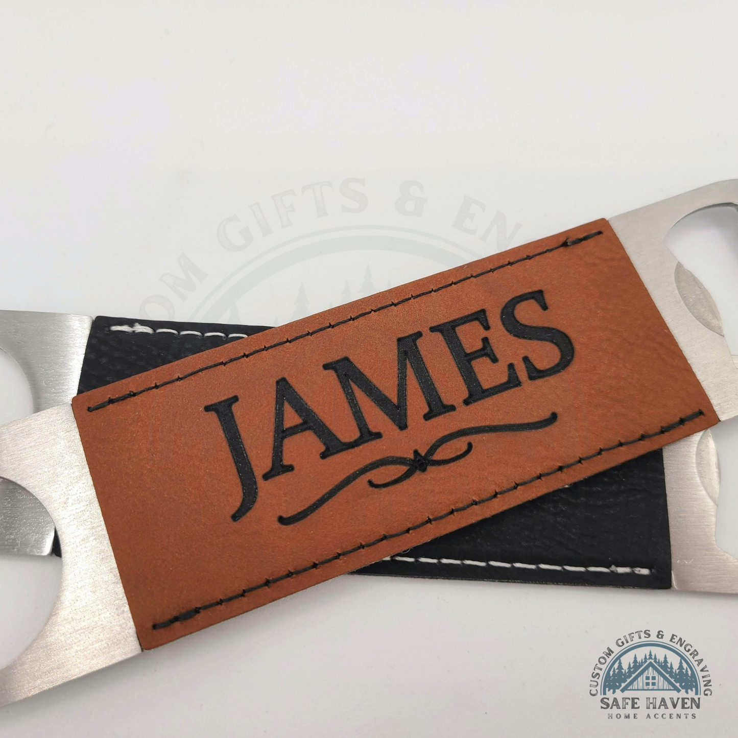 Leatherette Bottle Openers