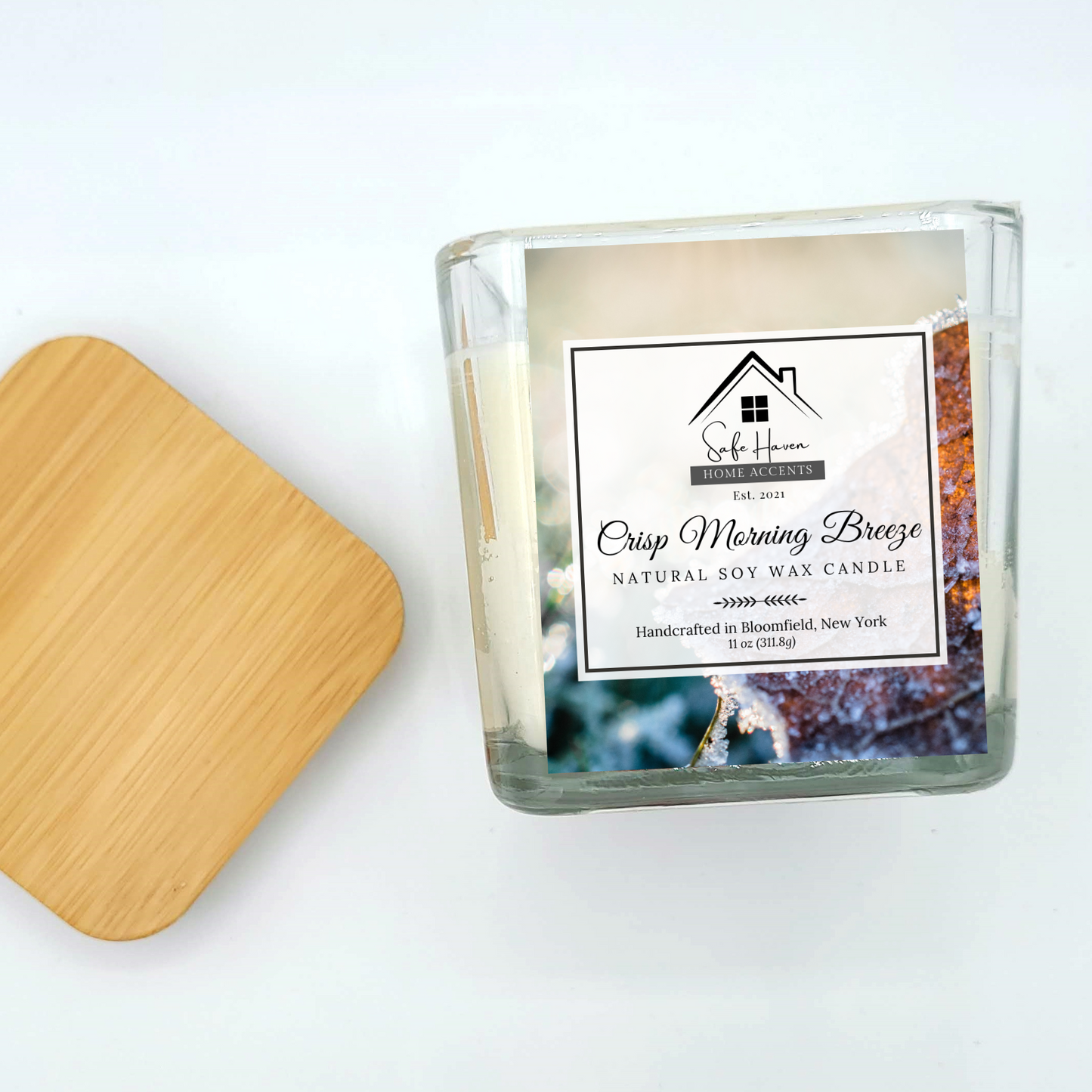 Crisp Morning Breeze Natural Soy Wax Candle