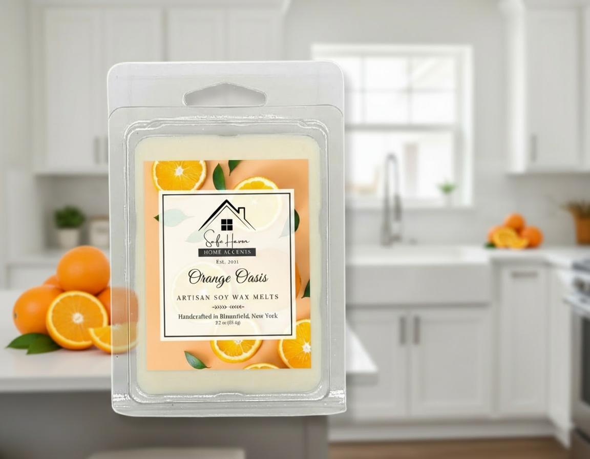 Orange Oasis Soy Wax Melts