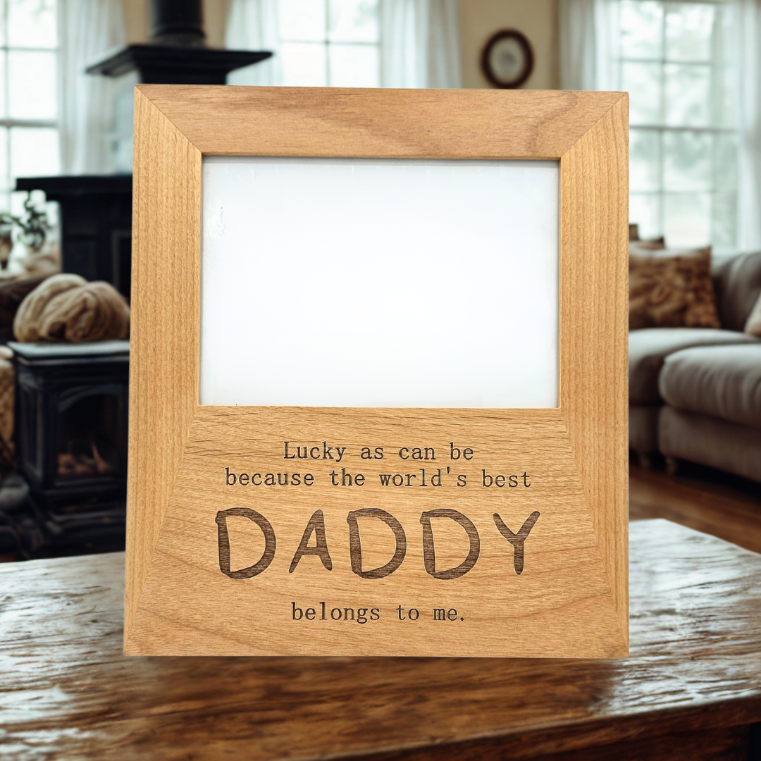 "World's Best Mommy/Daddy" Picture Frame