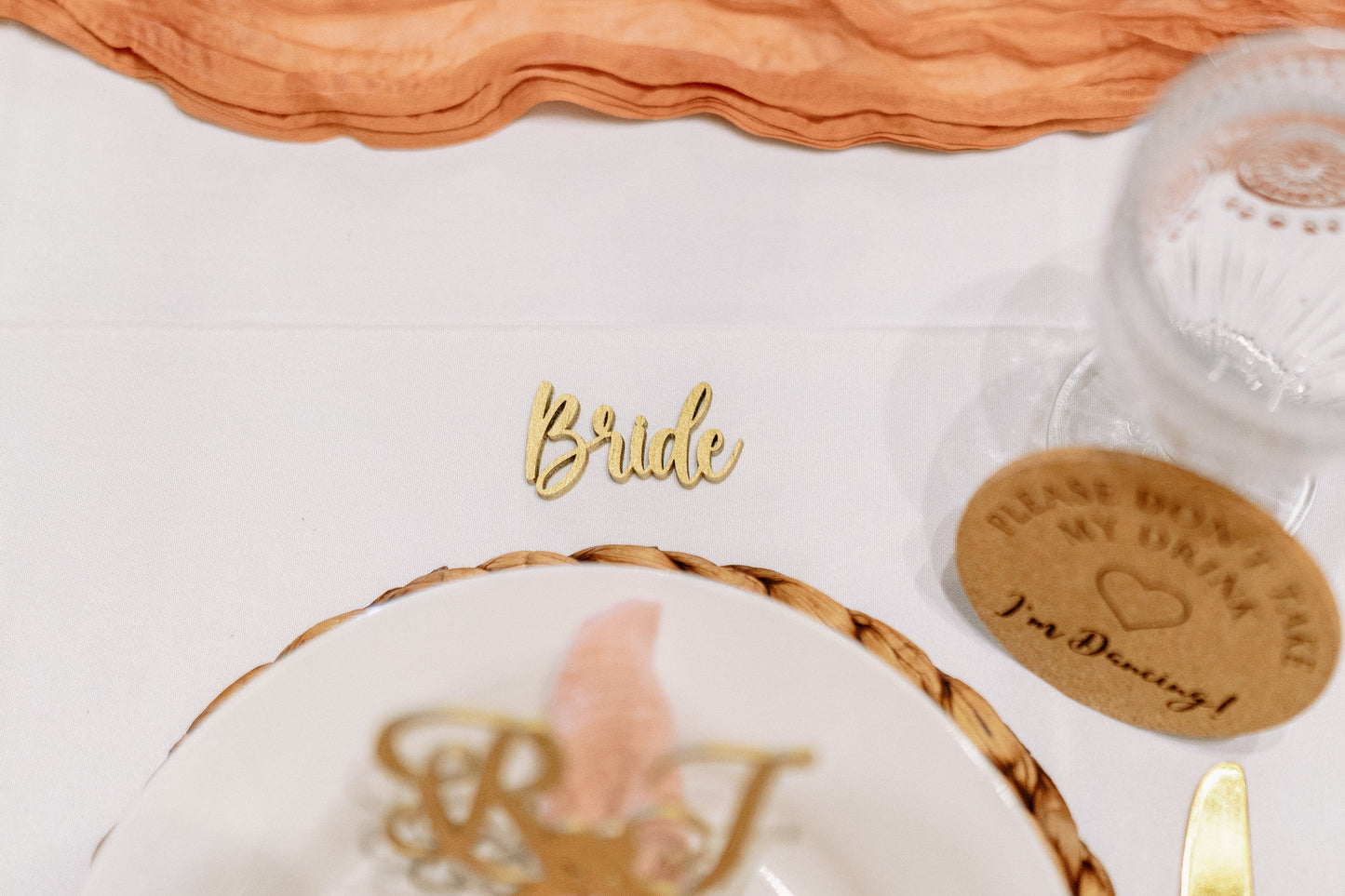 Personalized Napkin Loop Rings