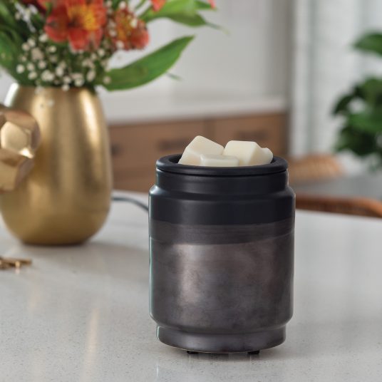 Black Dipped Flip Dish Wax Warmer