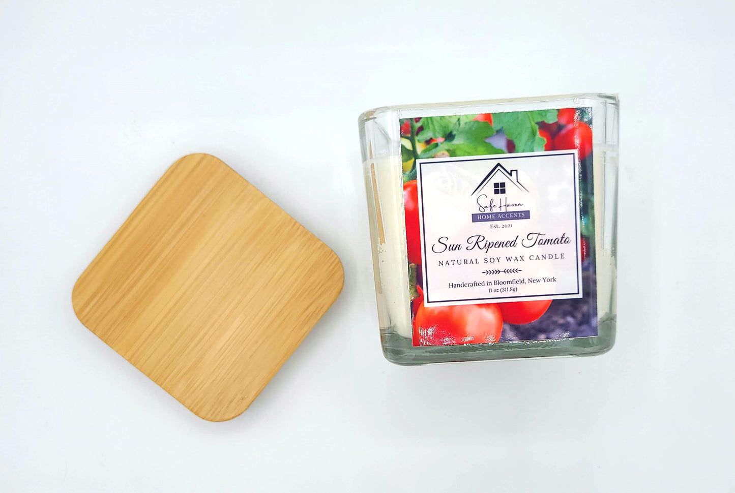 Sun Ripened Tomato Natural Soy Wax Candle