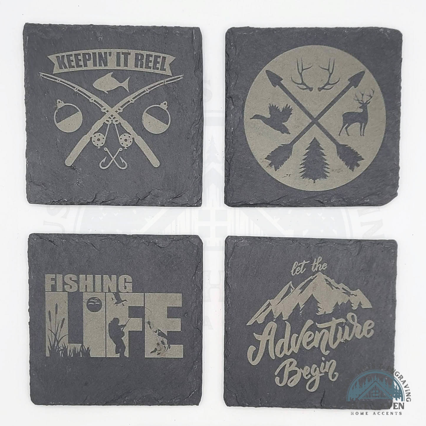 Hunter/Fisherman's Coasters