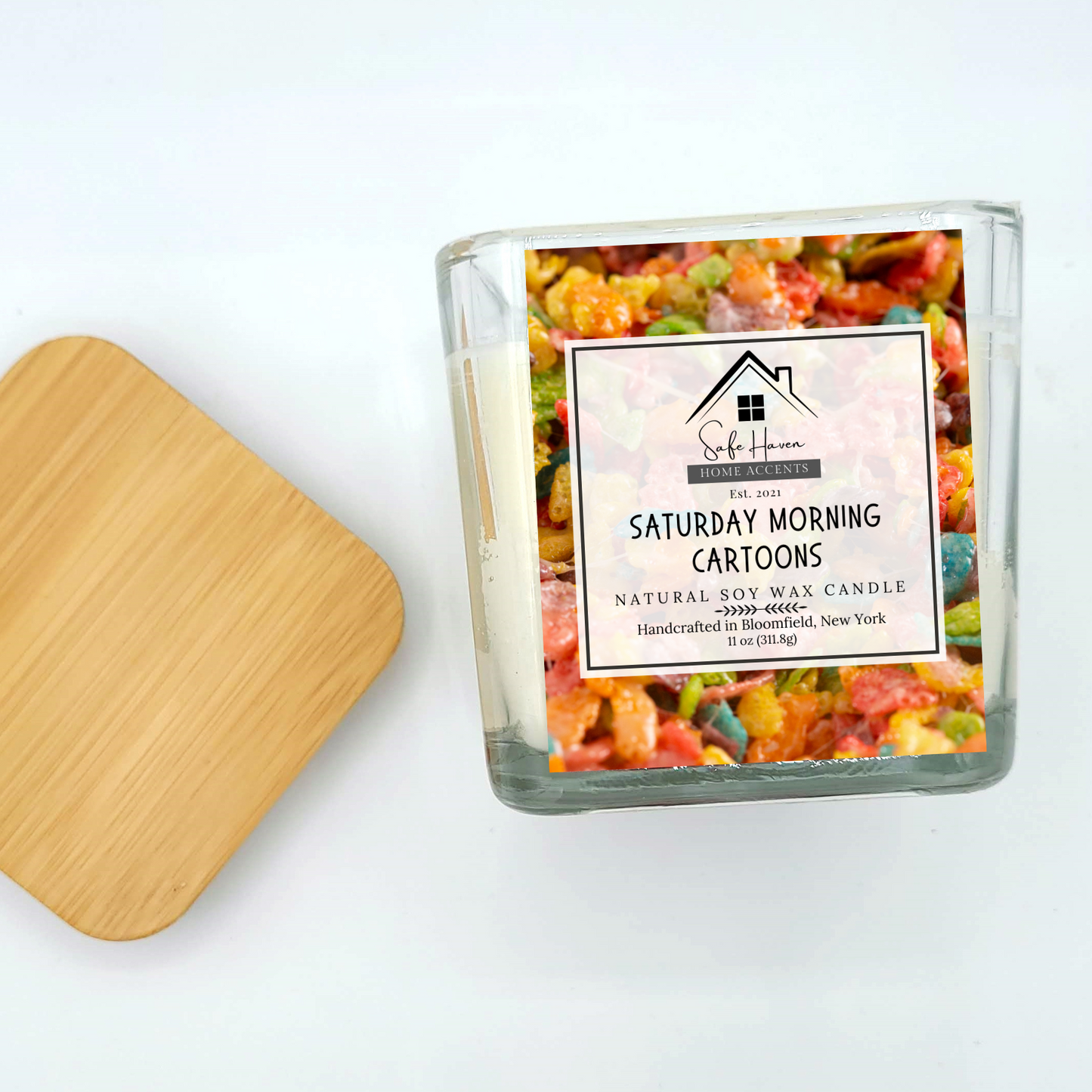 Saturday Morning Cartoons Natural Soy Wax Candle