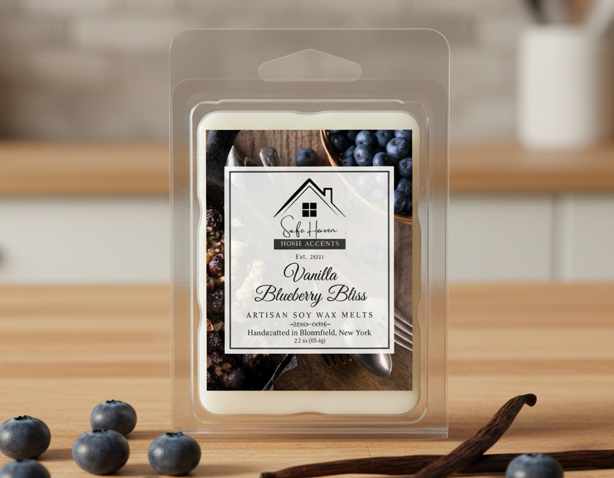 Vanilla Blueberry Bliss Soy Wax Melts