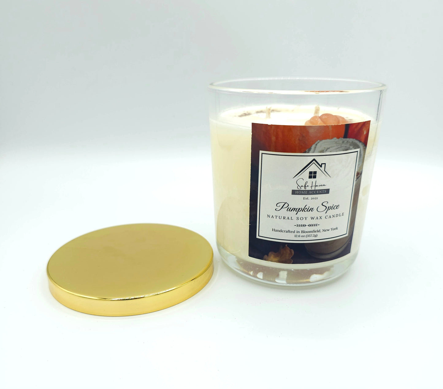 Pumpkin Spice Natural Soy Wax Candle