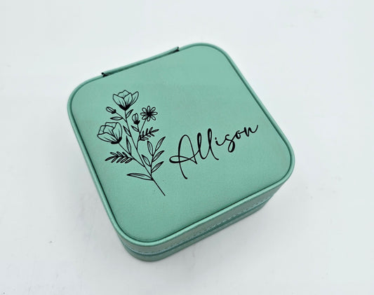 "Allison" Travel Jewelry Box