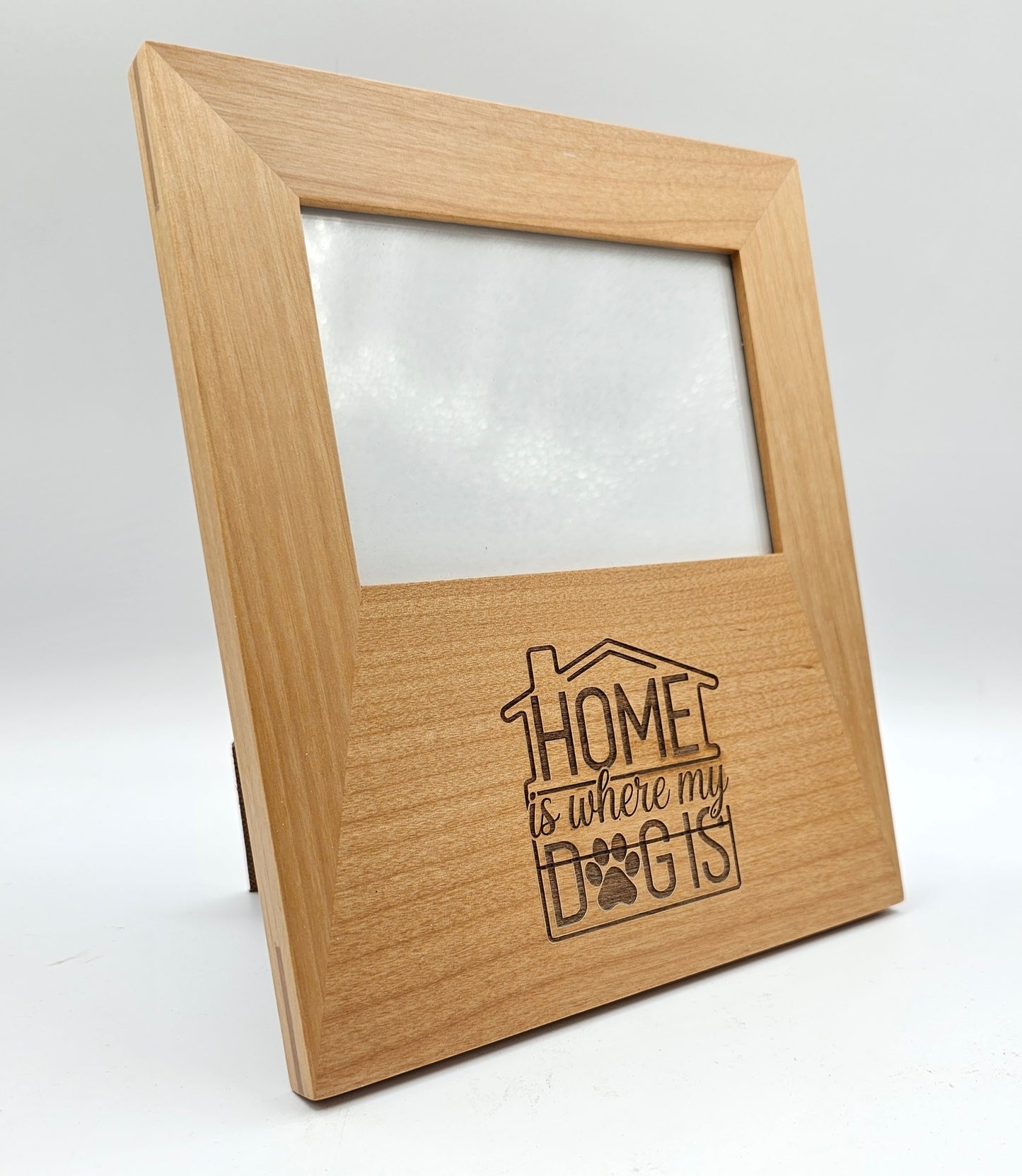 "Home is Where my Dog is" Picture Frame