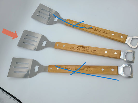 Grilling Spatula with Bottle Opener