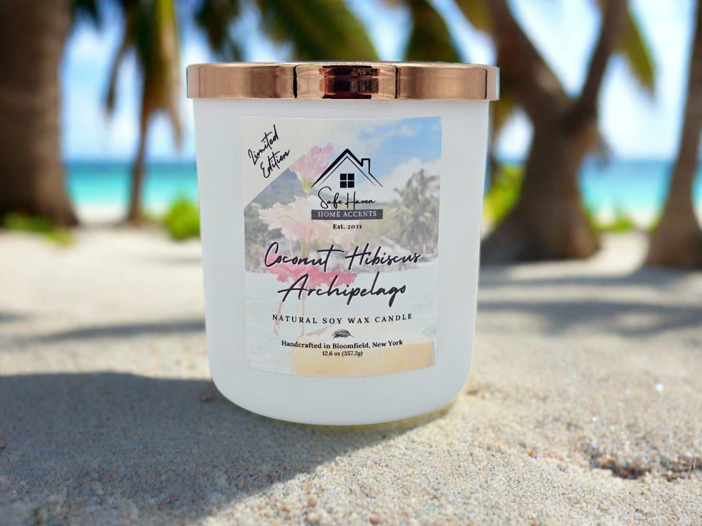 Coconut Hibiscus Archipelago Natural Soy Wax Candle