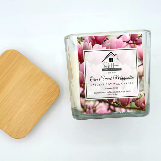 Our Sweet Magnolia Natural Soy Wax Candle