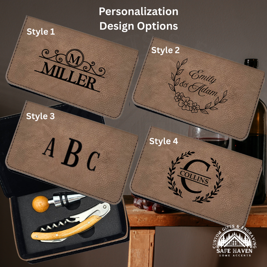 Personalized Wine Tool Set