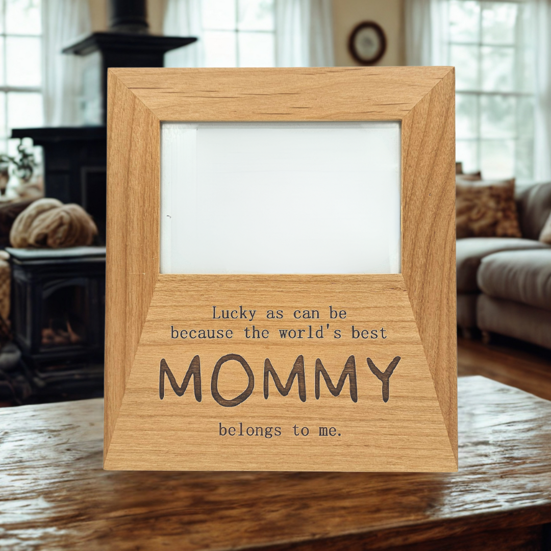 "World's Best Mommy/Daddy" Picture Frame