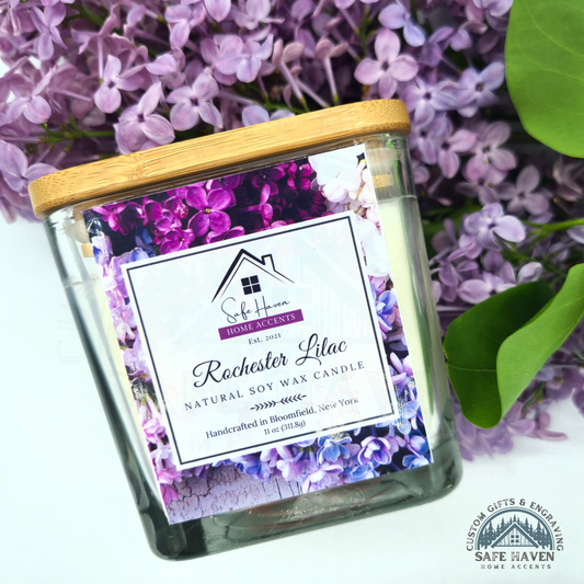 Rochester Lilac Natural Soy Wax Candle
