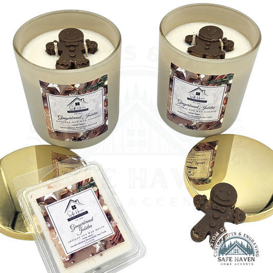 Gingerbread Jubilee Natural Soy Wax Candle