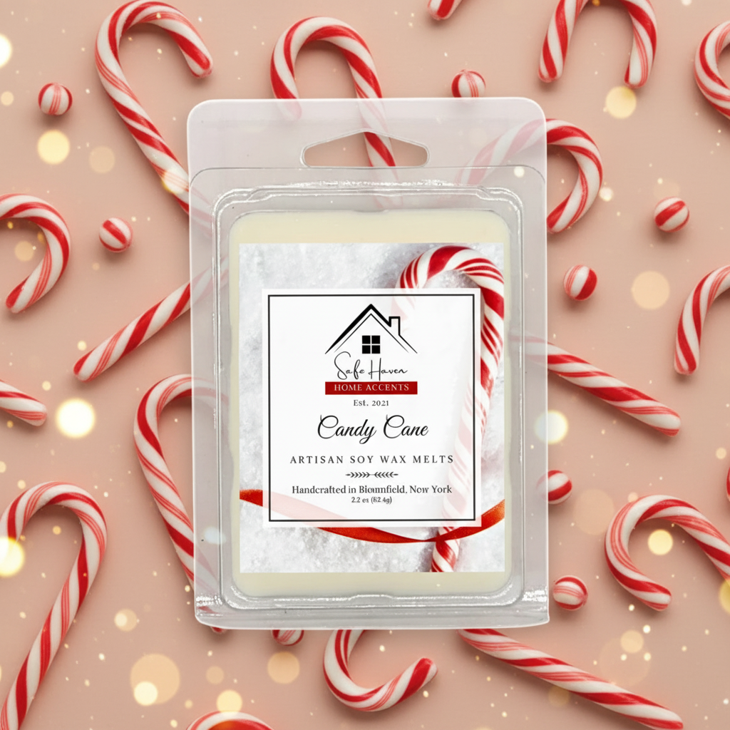 Candy Cane Soy Wax Melts