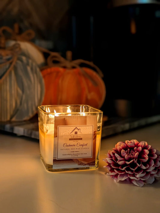 Cashmere Comfort Natural Soy Wax Candle
