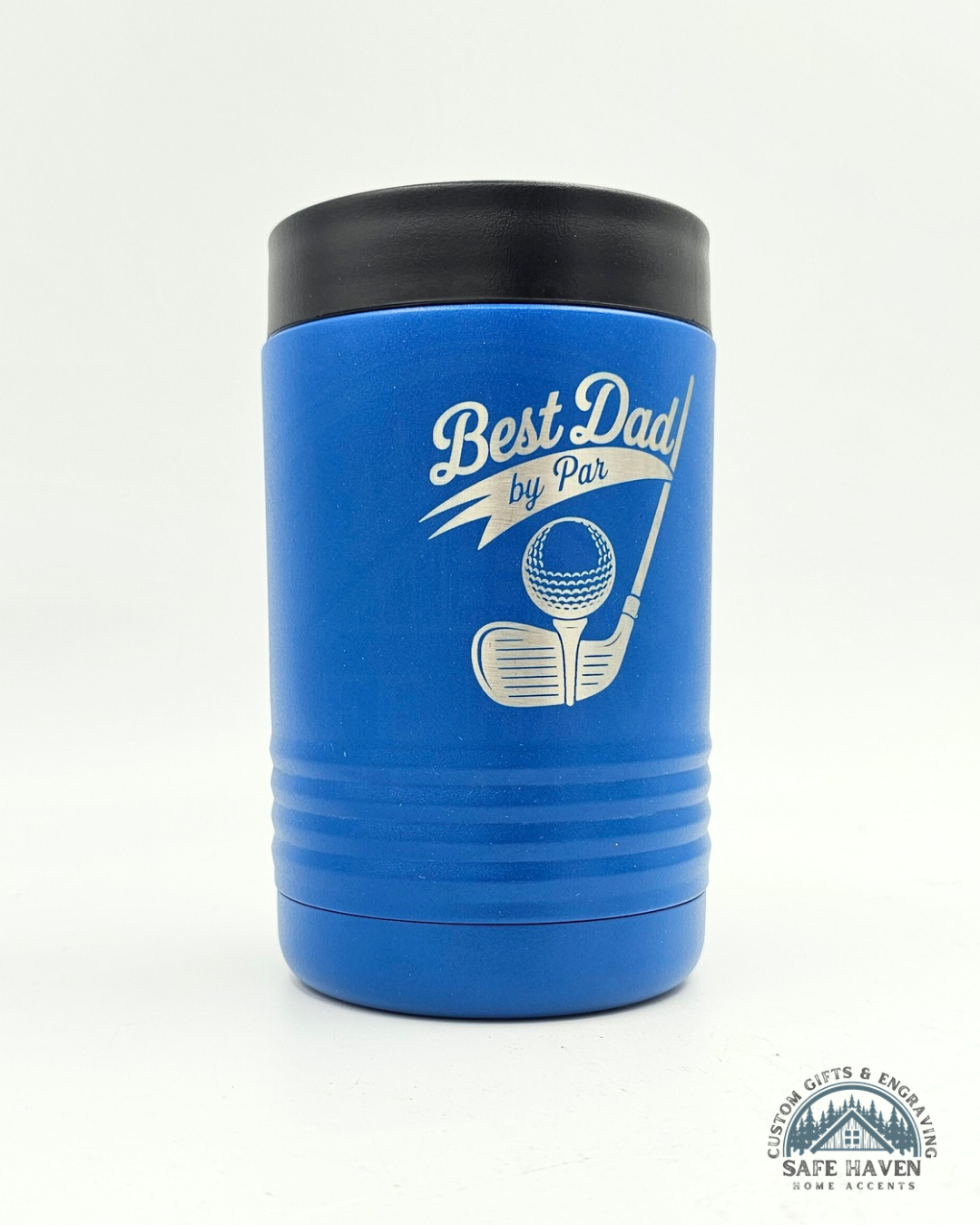 "Best Dad by Par" Stainless Steel Insulated Koozie