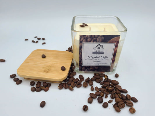 Hazelnut Coffee Natural Soy Wax Candle