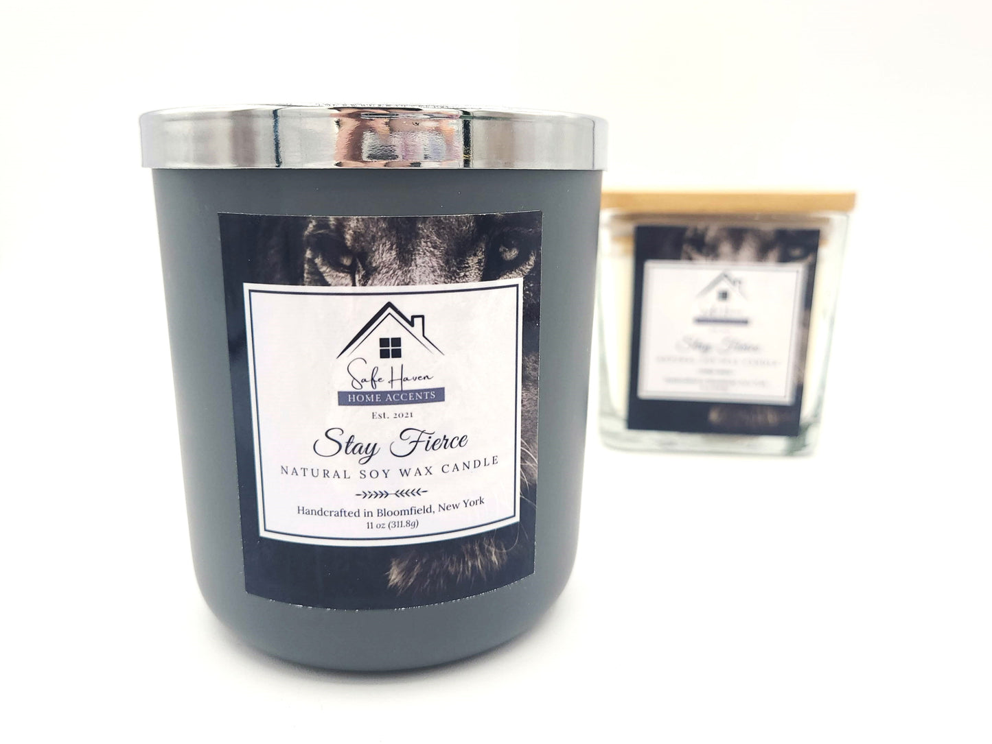 Stay Fierce Natural Soy Wax Candle