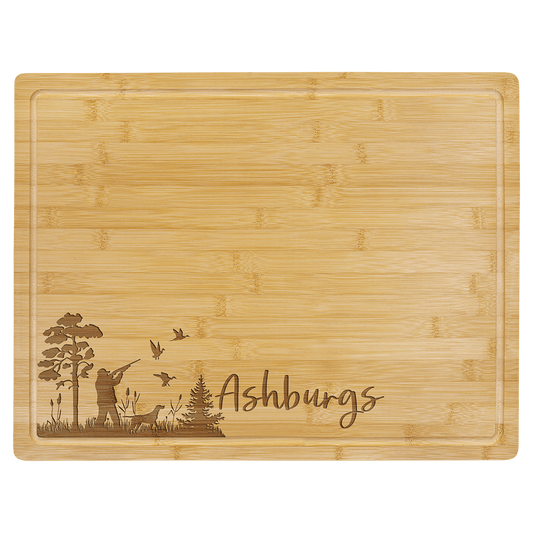 Bamboo Cutting Board with Drip Ring